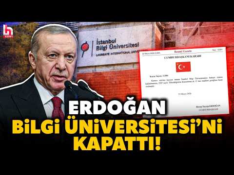 GECE YARISI ŞOKU! Bilgi Üniversitesi, Erdoğan'ın kararıyla kapatıldı! Binlerce öğrenciye ne olacak? thumbnail