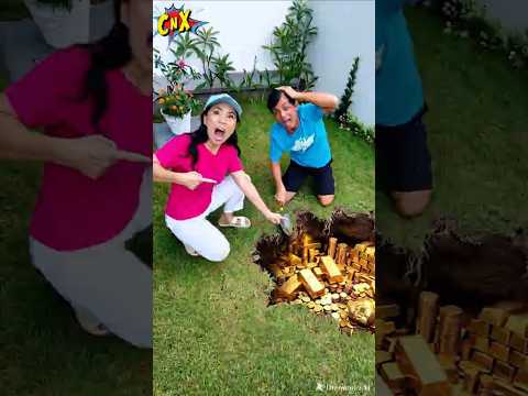 NEMU EMAS DI TAMAN DEPAN RUMAH PART 2 ! #nemu #emas #taman thumbnail