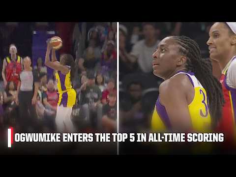 NNEKA OGWUMIKE IS NOW THE 5TH ALL-TIME SCORER IN WNBA HISTORY ? | WNBA on ESPN thumbnail
