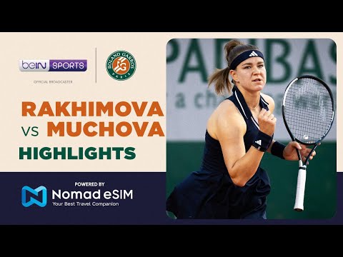 Kamilla Rakhimova vs Karolína Muchová | Roland-Garros 2026 | Match Highlights thumbnail