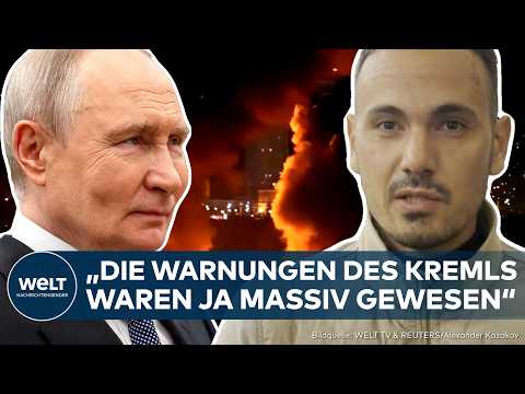 PUTINS KRIEG: "Habe ich selten zuvor erlebt!" Angriffswelle erschüttert Machtzentrum der Ukraine thumbnail