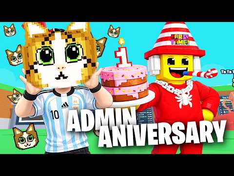 ADMIN ABUSE DE ANIVERSARIO Y ME DISFRAZO DE MEOWL! thumbnail