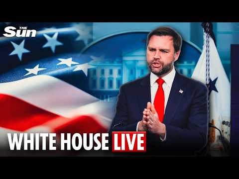 LIVE: JD Vance holds White House briefing in Washington thumbnail