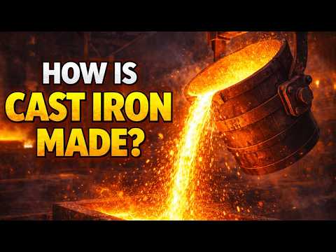 How Cast Iron Is Made? Blast Furnace, Pig Iron, Casting Process, Types of Cast Iron and Applications thumbnail