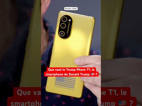 Que vaut le Trump Phone T1 le smartphone de Trump 🇺🇸 ? #trump #donaldtrump #scam #smartphone #tech thumbnail