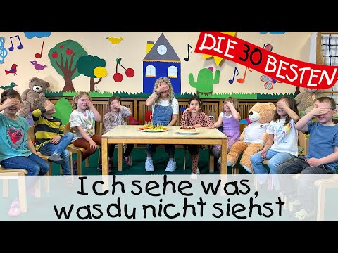Ich sehe was, was du nicht siehst - Singen, Tanzen und Bewegen || Kinderlieder thumbnail