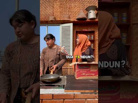 MASAKIN ENCAA MIE GORENG IRENG 😋 thumbnail