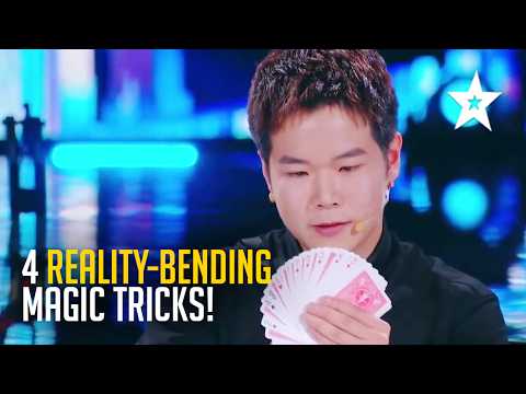These 4 Magic & Sleight-of-Hand Tricks Defy Reality | Got Talent thumbnail