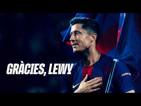 THANK YOU, LEWANDOWSKI 💙❤️ | FC Barcelona thumbnail