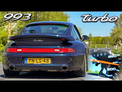 Porsche 993 Turbo // 0-100 100-200 TOP SPEED & SOUND thumbnail
