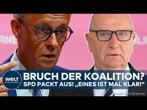 BERLIN: Koalition vor dem Aus? SPD äußert sich zum heißen Herbst I STIMME AM MORGEN thumbnail