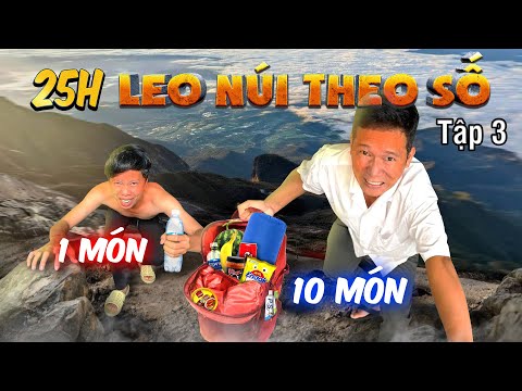 Thử Thách 25h Leo Núi Theo Số 1 vs Số 10 | 25 Giờ Cắm Trại Trên Núi Bà Đen Tây Ninh Theo Số 1 vs 10 thumbnail
