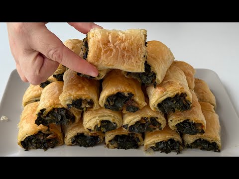 Sadece UN + KAYNAR SU 👆 Yıllardır yanlış yapıyormuşuz! 😱 Ispanaklı Börek thumbnail