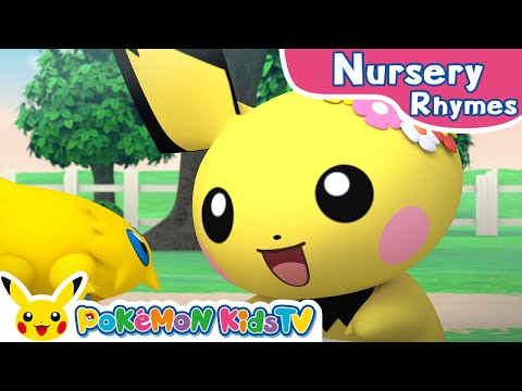 Little Miss Muffet | Nursery Rhyme | Kids Song | Pokémon Kids TV​ thumbnail
