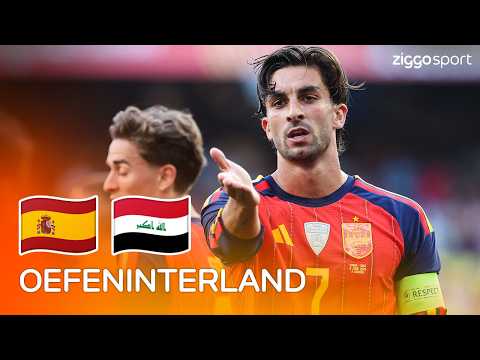GEWELDIGE GOAL VAN IRAK ZORGT VOOR PROBLEMEN BIJ SPANJE!!💥| Spanje vs Irak | Oefenwedstrijd thumbnail