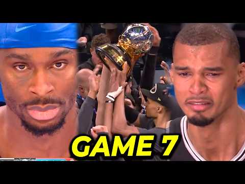 CRAZY GAME 7! Nag-airball si SGA, pinosterize pa ni Wemby! | Iyakan sa ending! thumbnail