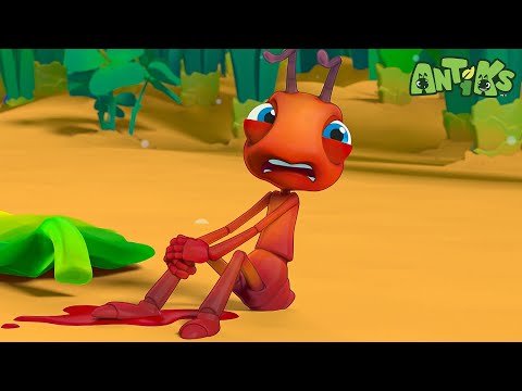 My Leg Is Broken! | Antiks | हिंदी कार्टून | Oddbods Hindi thumbnail