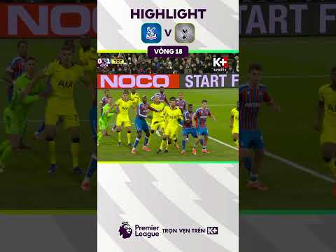 Highlight Crystal Palace - Tottenham | Vòng 18 Ngoại Hạng Anh 25/26 thumbnail