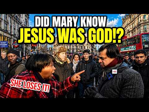 Christian Lady loses it! Mansur Vs Christian Lady | Speakers Corner | Hyde Park thumbnail