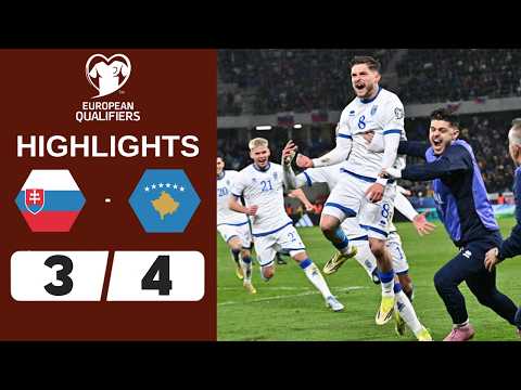 Slovakia vs Kosovo | 3-4 | Highlights | World Cup Qualifiers 2026 thumbnail