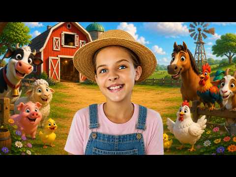 🐮🐷🐴Old Macdonald 🧑‍🌾 🎶 #kidssong #kidslearning #oldmacdonald thumbnail