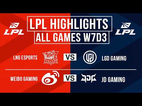 LPL Highlights ALL GAMES Week 7 Day 3 | LPL 2026 Split 2 thumbnail