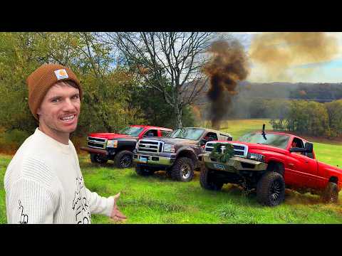 Whistlindiesel Cheap Truck Challenge (Cummins vs Duramax vs Powerstroke) thumbnail