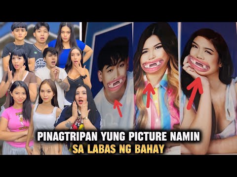 PINAGTRIPAN YUNG PICTURE NAMIN SA LABAS NG BAHAY | FAMILYAY thumbnail
