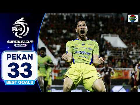 Best Goals BRI Super League 2025/26 Pekan 33 thumbnail