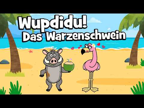 ♪ ♪ Wupdidu das Warzenschwein - Tierlied - lustiges Kinderlied zum Mitsingen | Hurra Kinderlieder thumbnail