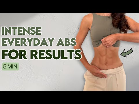 5 Min Everyday Abs Workout with Lilly Sabri thumbnail