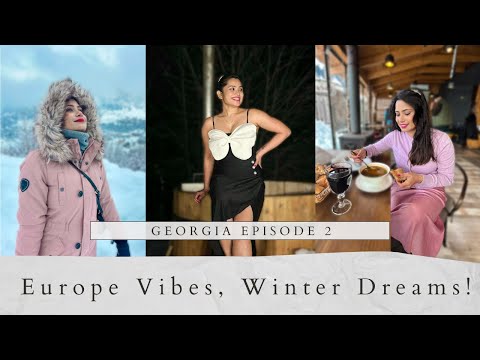 Feel Like Europe in Georgia ❄️ A Magical Day in Snowfall | Georgia Mestia Ep 2 thumbnail