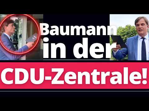 Baumann stürmt wutentbrannt in die CDU Zentrale und zerlegt die gesamte Partei! thumbnail