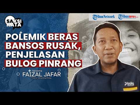 SAKSI KATA: Bulog Pinrang Diduga Distribusi Beras Bansos Rusak, Mahasiswa Protes thumbnail