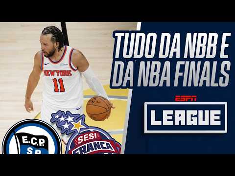 AO VIVO: PINHEIROS X SESI FRANCA E NBA FINALS: TUDO DE MELHOR DO BASQUETE | ESPN LEAGUE thumbnail