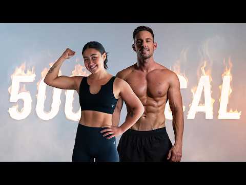 BURN 500 CALORIES with this 30 Minute ALL STANDING Cardio HIIT Workout thumbnail