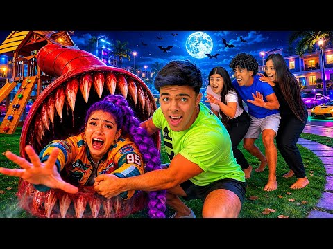 RUMI QUASE FOI ENGOLIDA POR UM SLINDER EATER MAS ESTEVÃO SALVOU ELA!😱😱🛝 *guerreiras do K-POP thumbnail