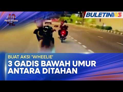 TULAR | Padah Buat Aksi 'Wheelie', Enam Termasuk Tiga Gadis Bawah Umur Ditahan (BU) thumbnail