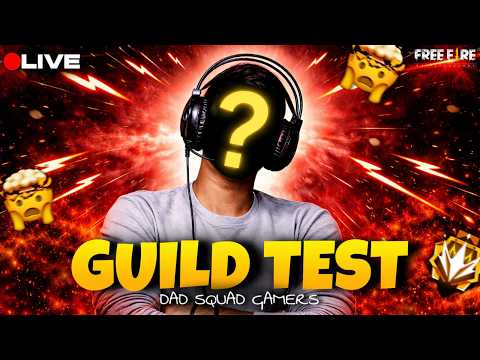 FREE FIRE LIVE GUILD TEST | FF LIVE CUSTOM ROOM | FF LIVE GIVEAWAY  ? ? ❤️ #freefire #ff #freefire thumbnail