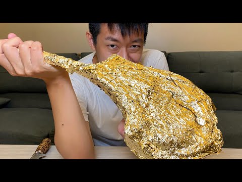 如何製作黃金戰斧牛排！How to Make Golden Tomahawk Steak thumbnail