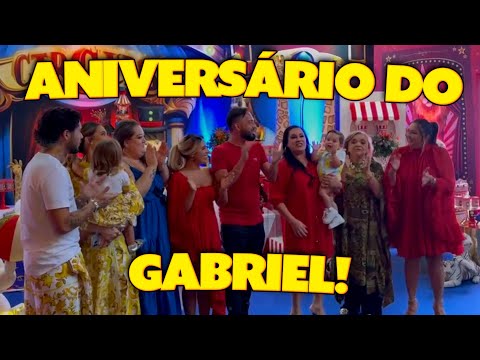 MOSTREI A FESTA DE 1 ANO DO MEU SOBRINHO GABRIEL!! thumbnail
