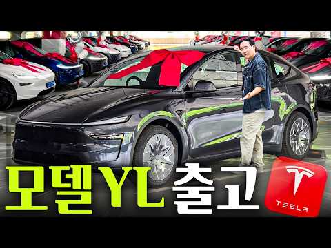 "보조금 0원으로 출고" 우파의 첫 테슬라 모델 YL 드디어 나왔습니다! thumbnail