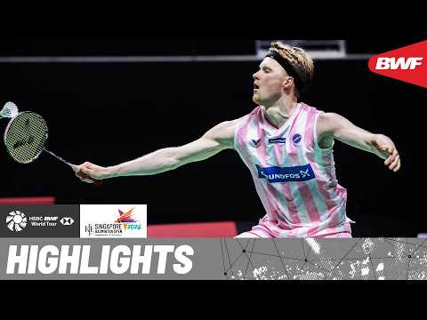 Anders Antonsen vs Alex Lanier | Controlling the momentum and change of pace thumbnail