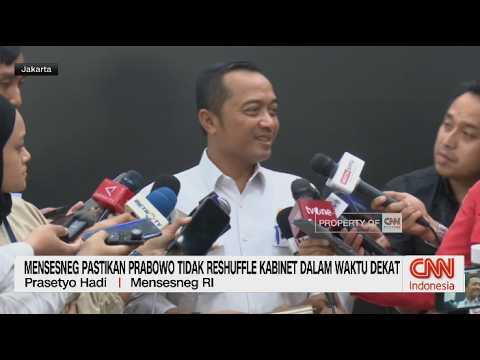 Mensesneg Pastikan Prabowo Tidak Reshuffle Kabinet dalam Waktu Dekat thumbnail