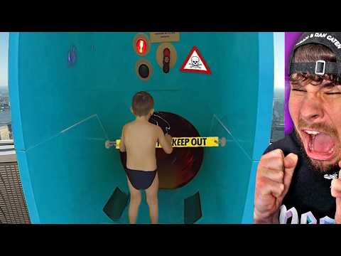 die verbotene wasserrutsche hätte ihn töten können.. thumbnail