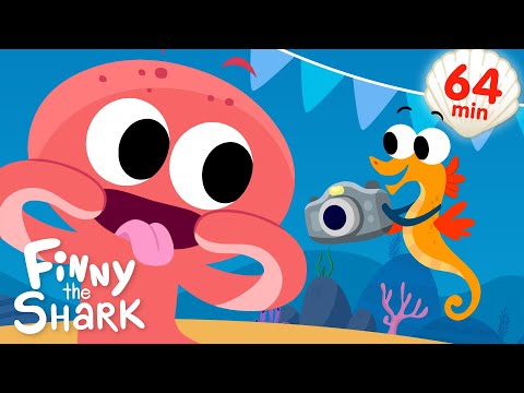 Let's Take A Picture + More | Kids Cartoons & Songs | Finny The Shark thumbnail