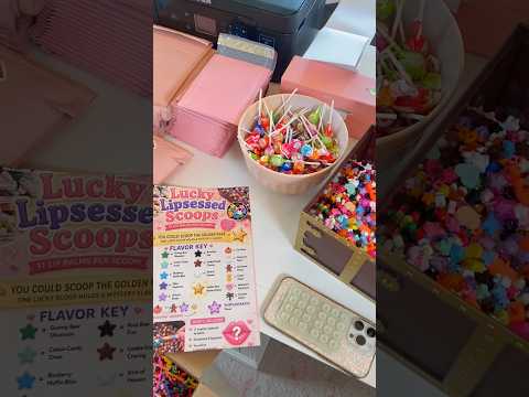 PACKAGE A LUCKY LIPSESSED SCOOPS ORDER WITH ME 🤭📦💋 #luckyscoop #lipbalm #satisfying #order #viral thumbnail