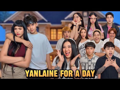 YANLAINE FOR A DAY* PERO MAY HINDI MAGANDANG NANGYARE | FAMILYAY thumbnail