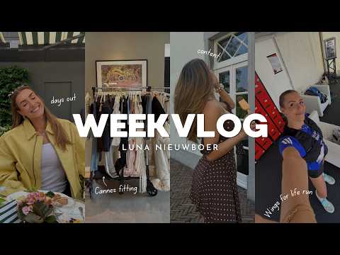 WEEKVLOG #1 | VOORBEREIDEN VOOR CANNES, WINGSFORLIFE | PERSONAL TRAINING | LUNA NIEUWBOER thumbnail