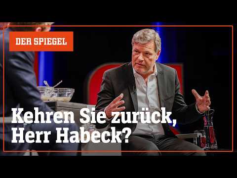 Ist unsere Welt aus den Fugen? Robert Habeck im Spitzengespräch live auf der Bühne | DER SPIEGEL thumbnail